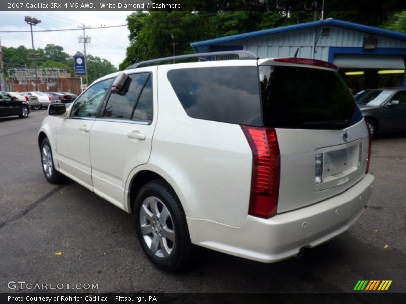 White Diamond / Cashmere 2007 Cadillac SRX 4 V6 AWD