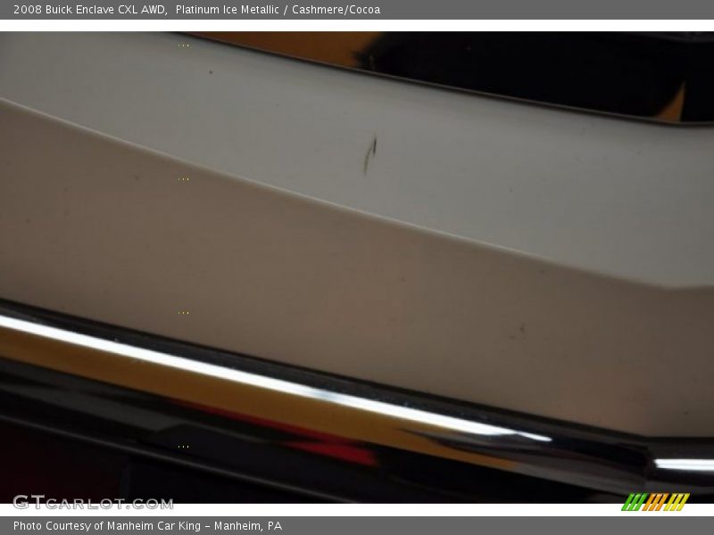 Platinum Ice Metallic / Cashmere/Cocoa 2008 Buick Enclave CXL AWD
