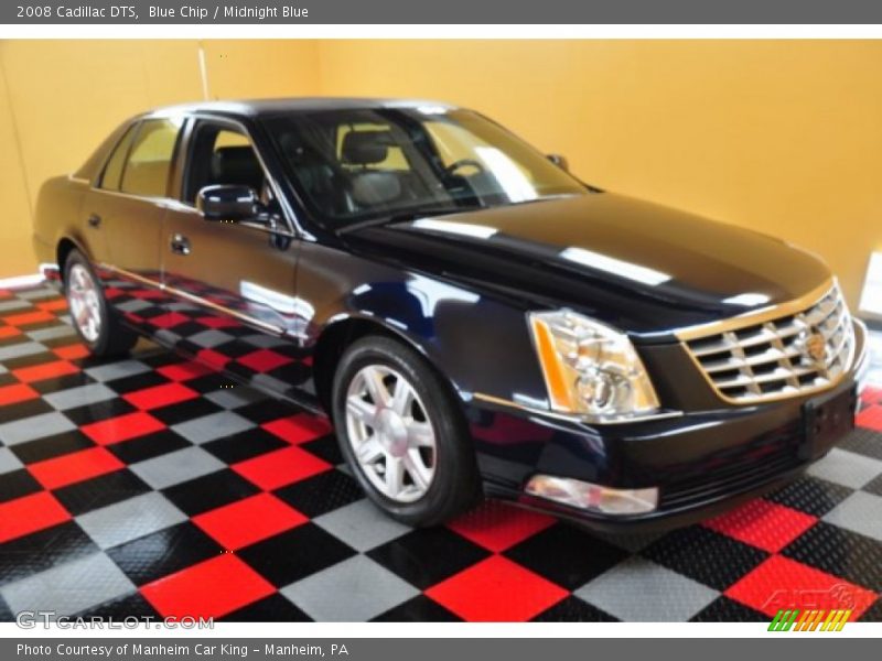 Blue Chip / Midnight Blue 2008 Cadillac DTS