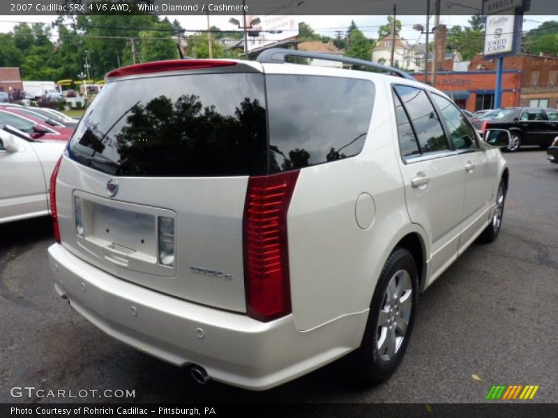 White Diamond / Cashmere 2007 Cadillac SRX 4 V6 AWD