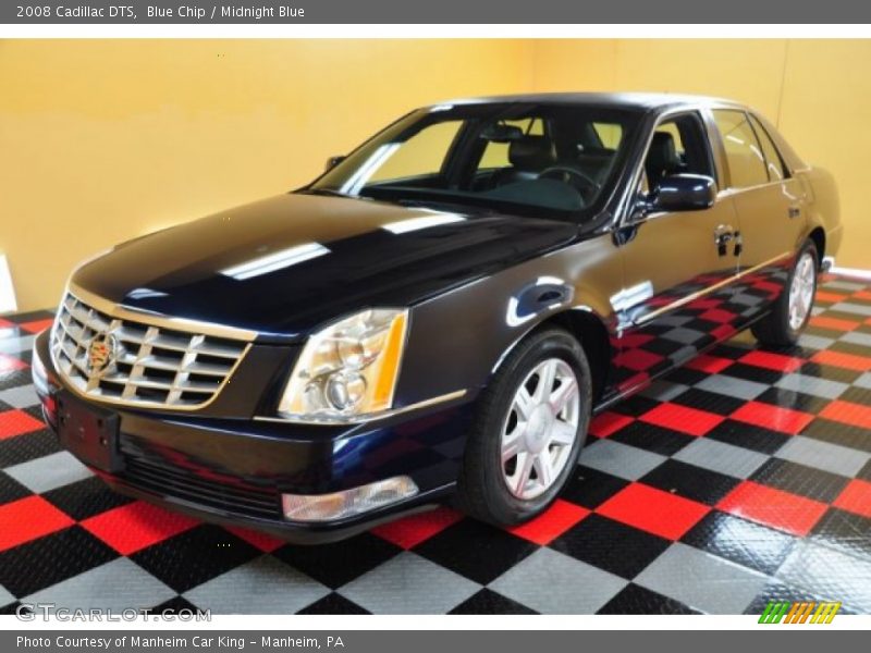 Blue Chip / Midnight Blue 2008 Cadillac DTS