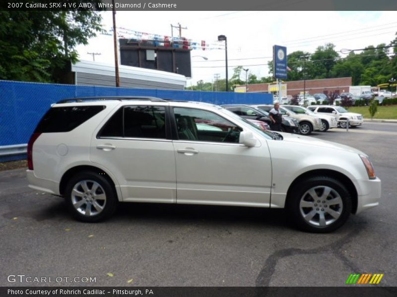 White Diamond / Cashmere 2007 Cadillac SRX 4 V6 AWD