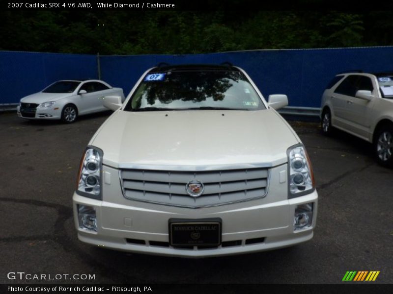 White Diamond / Cashmere 2007 Cadillac SRX 4 V6 AWD