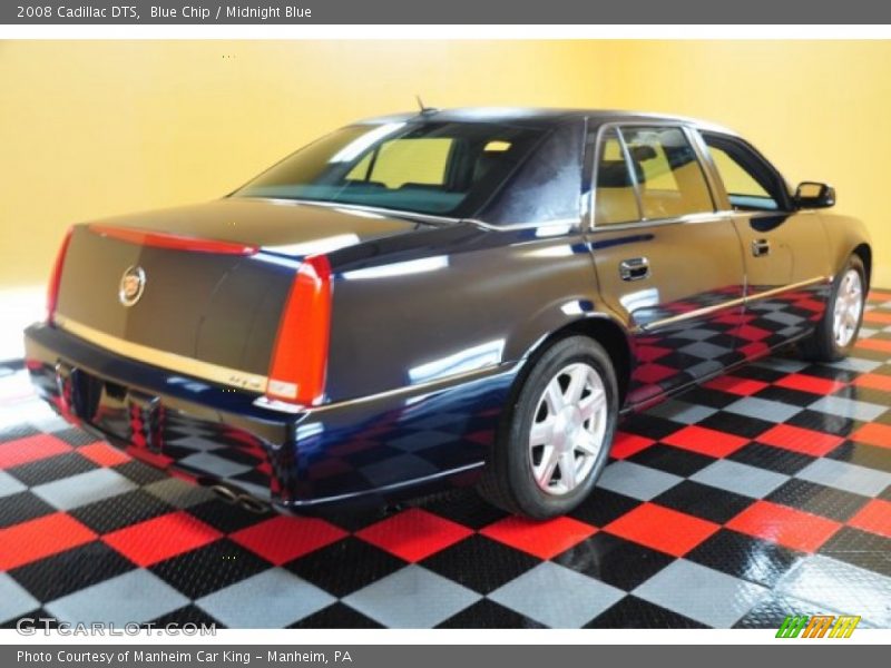 Blue Chip / Midnight Blue 2008 Cadillac DTS