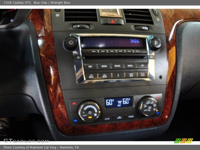 Blue Chip / Midnight Blue 2008 Cadillac DTS