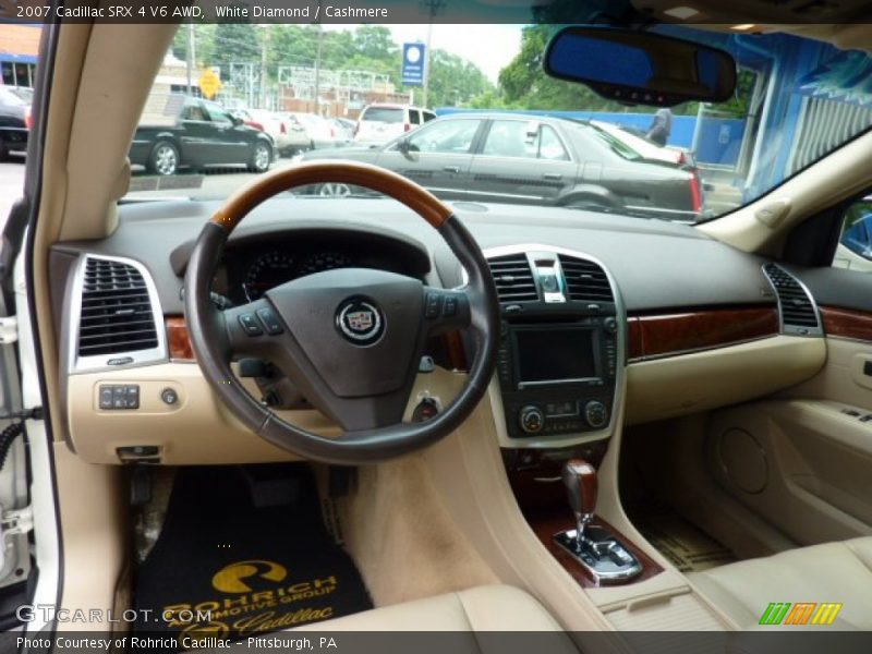 White Diamond / Cashmere 2007 Cadillac SRX 4 V6 AWD