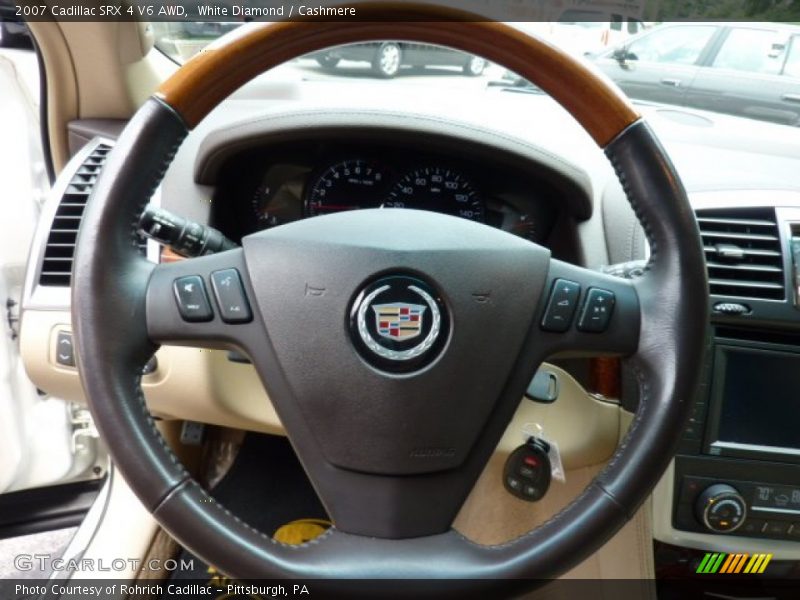 White Diamond / Cashmere 2007 Cadillac SRX 4 V6 AWD