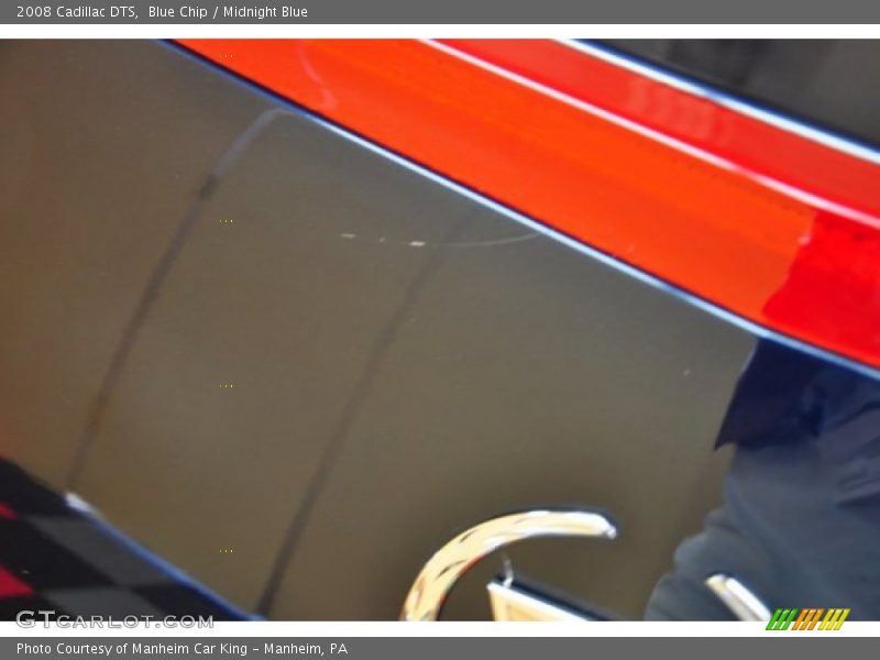 Blue Chip / Midnight Blue 2008 Cadillac DTS