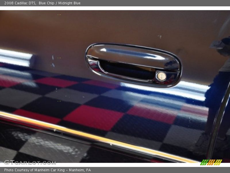 Blue Chip / Midnight Blue 2008 Cadillac DTS