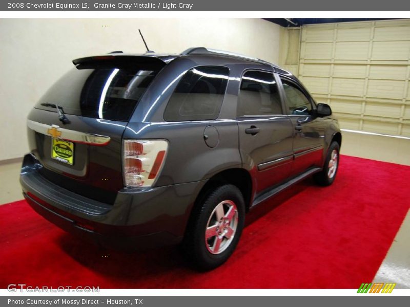 Granite Gray Metallic / Light Gray 2008 Chevrolet Equinox LS