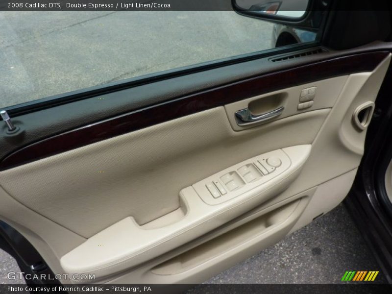 Double Espresso / Light Linen/Cocoa 2008 Cadillac DTS