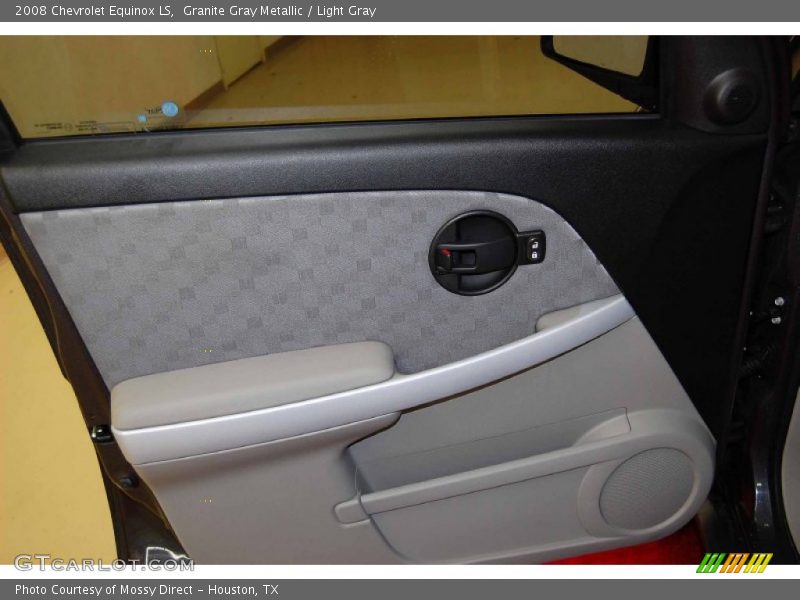 Granite Gray Metallic / Light Gray 2008 Chevrolet Equinox LS