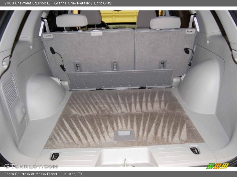 Granite Gray Metallic / Light Gray 2008 Chevrolet Equinox LS