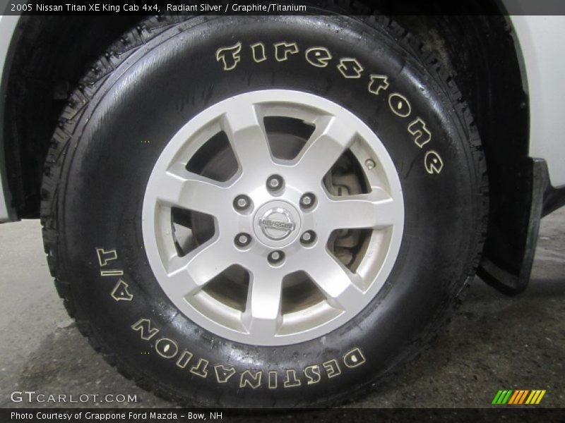 Radiant Silver / Graphite/Titanium 2005 Nissan Titan XE King Cab 4x4
