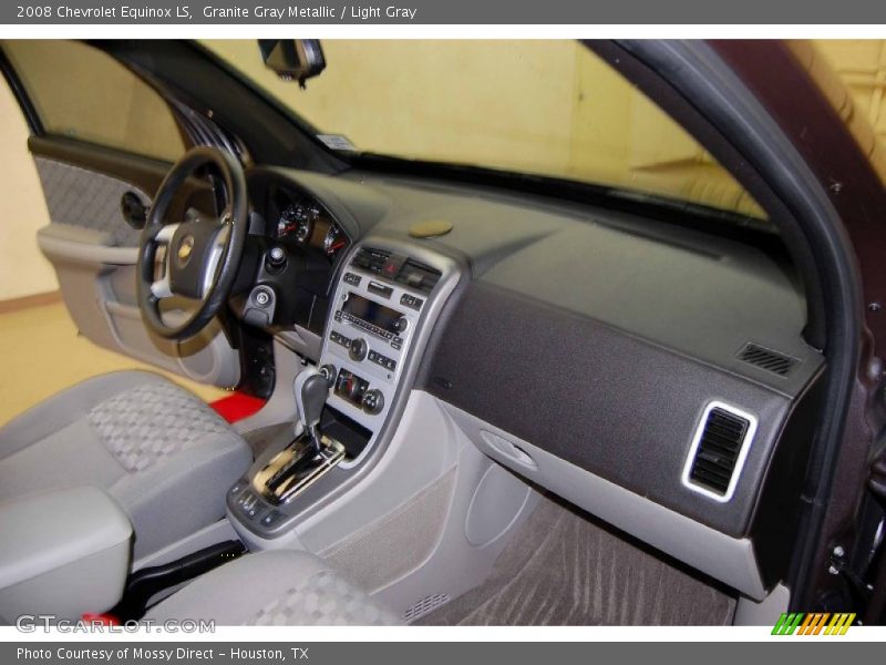 Granite Gray Metallic / Light Gray 2008 Chevrolet Equinox LS