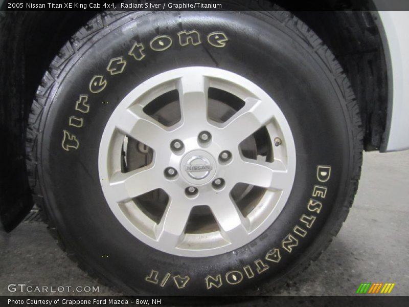 Radiant Silver / Graphite/Titanium 2005 Nissan Titan XE King Cab 4x4