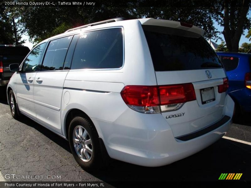 Taffeta White / Ivory 2008 Honda Odyssey EX-L