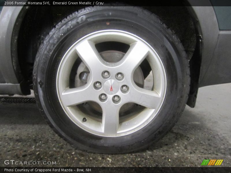 Emerald Green Metallic / Gray 2006 Pontiac Montana SV6