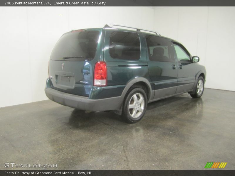 Emerald Green Metallic / Gray 2006 Pontiac Montana SV6