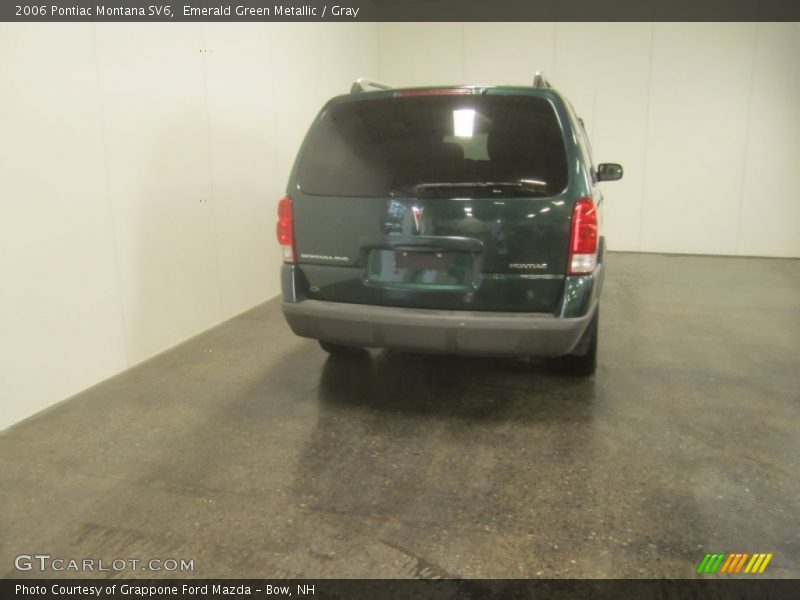 Emerald Green Metallic / Gray 2006 Pontiac Montana SV6