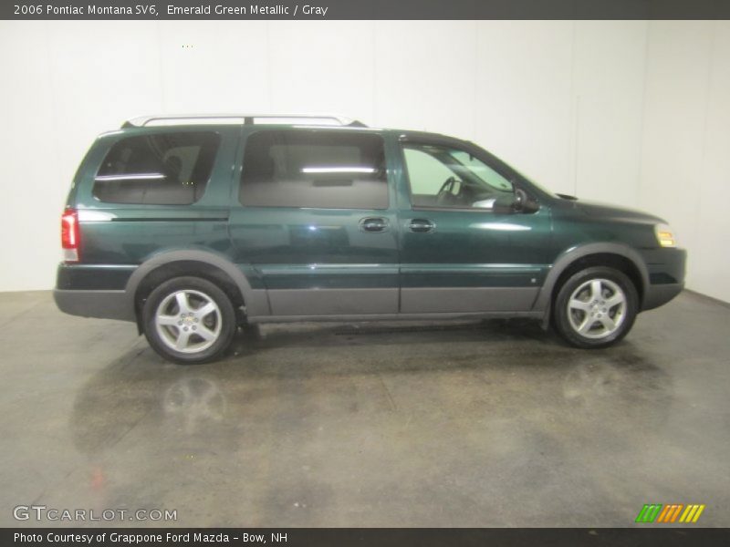 Emerald Green Metallic / Gray 2006 Pontiac Montana SV6