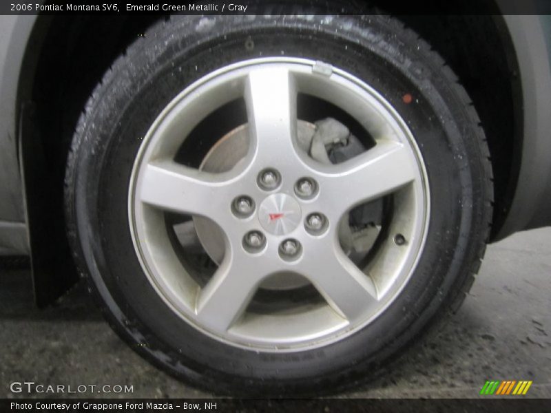 Emerald Green Metallic / Gray 2006 Pontiac Montana SV6