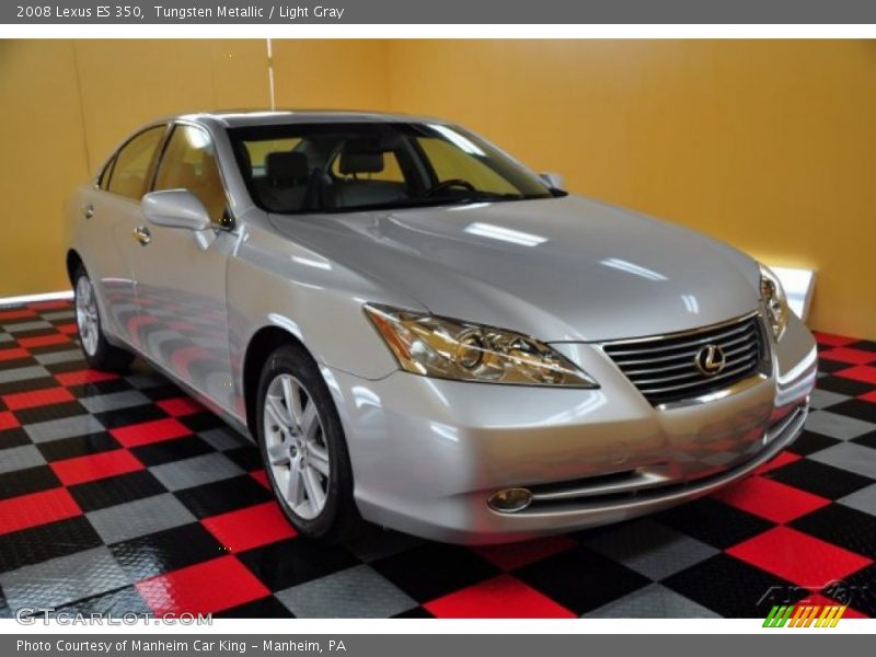 Tungsten Metallic / Light Gray 2008 Lexus ES 350