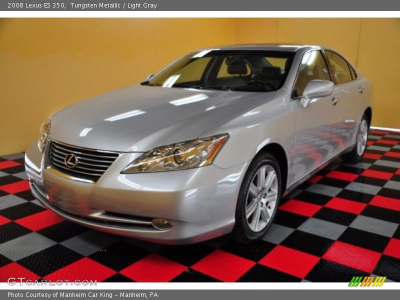 Tungsten Metallic / Light Gray 2008 Lexus ES 350