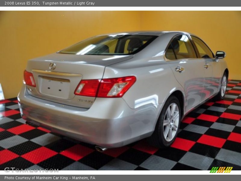 Tungsten Metallic / Light Gray 2008 Lexus ES 350