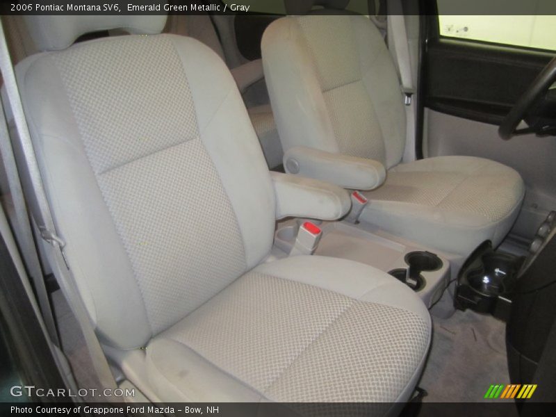 Emerald Green Metallic / Gray 2006 Pontiac Montana SV6