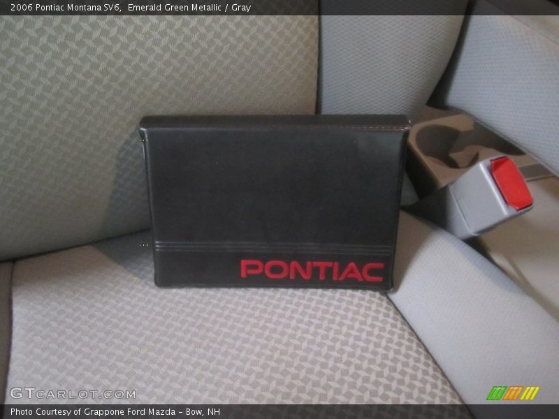 Emerald Green Metallic / Gray 2006 Pontiac Montana SV6