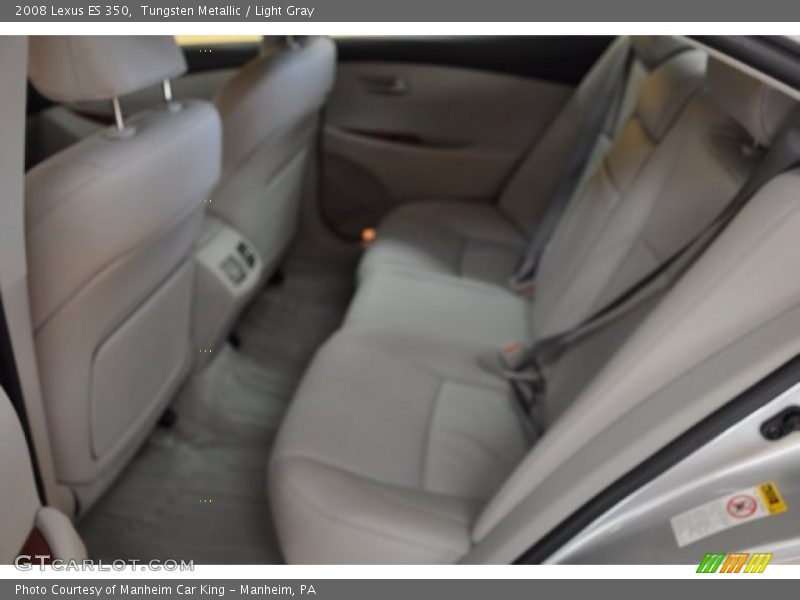 Tungsten Metallic / Light Gray 2008 Lexus ES 350