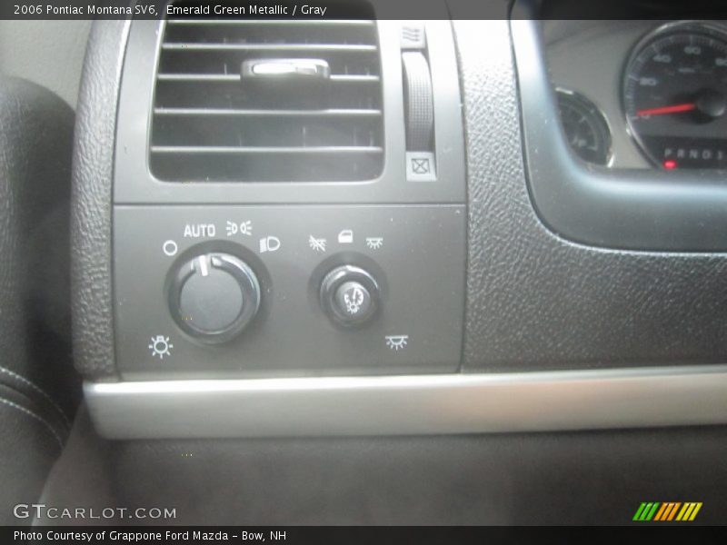Emerald Green Metallic / Gray 2006 Pontiac Montana SV6