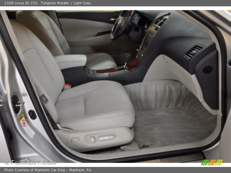 Tungsten Metallic / Light Gray 2008 Lexus ES 350