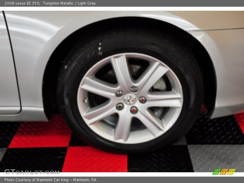 Tungsten Metallic / Light Gray 2008 Lexus ES 350