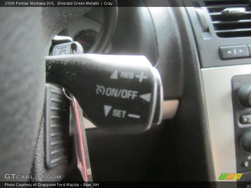 Emerald Green Metallic / Gray 2006 Pontiac Montana SV6