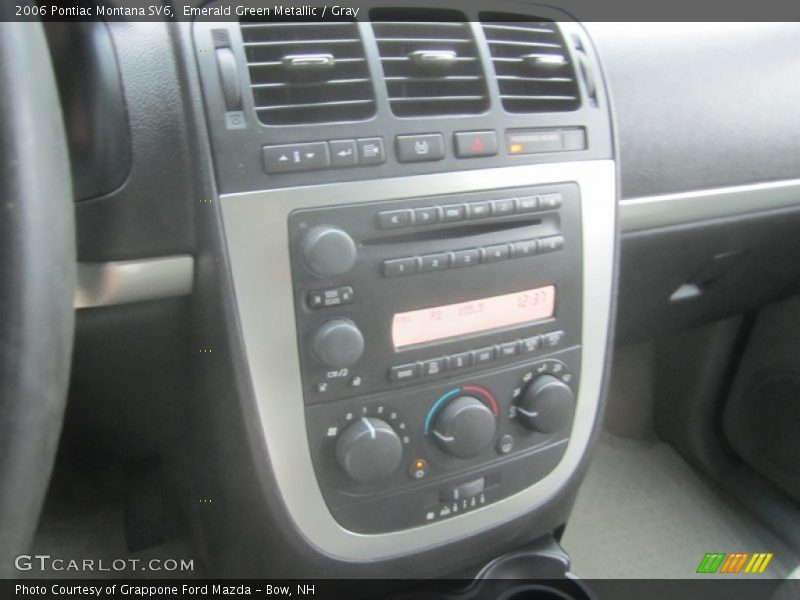 Emerald Green Metallic / Gray 2006 Pontiac Montana SV6
