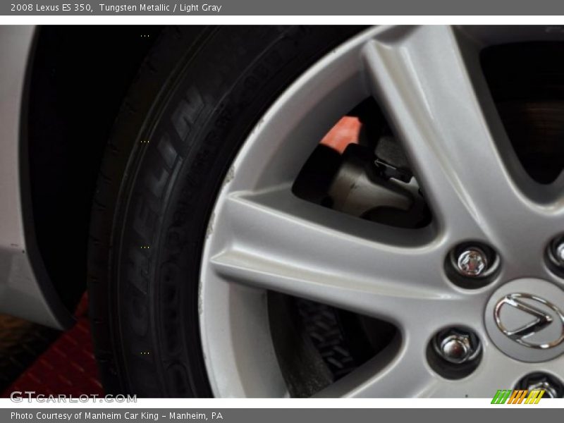 Tungsten Metallic / Light Gray 2008 Lexus ES 350