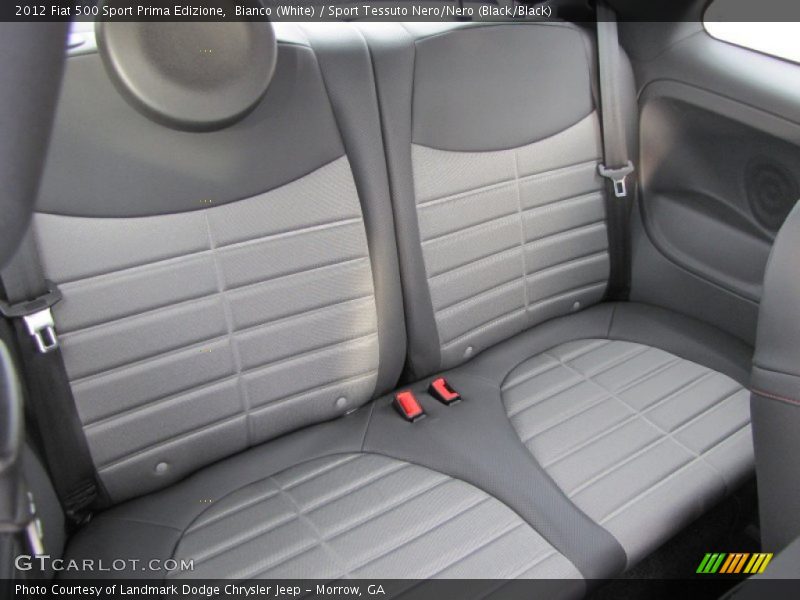  2012 500 Sport Prima Edizione Sport Tessuto Nero/Nero (Black/Black) Interior