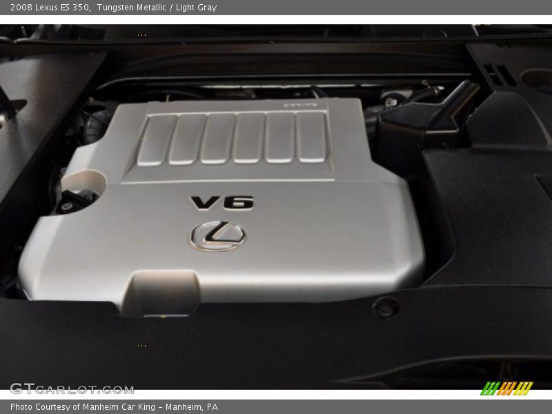 Tungsten Metallic / Light Gray 2008 Lexus ES 350