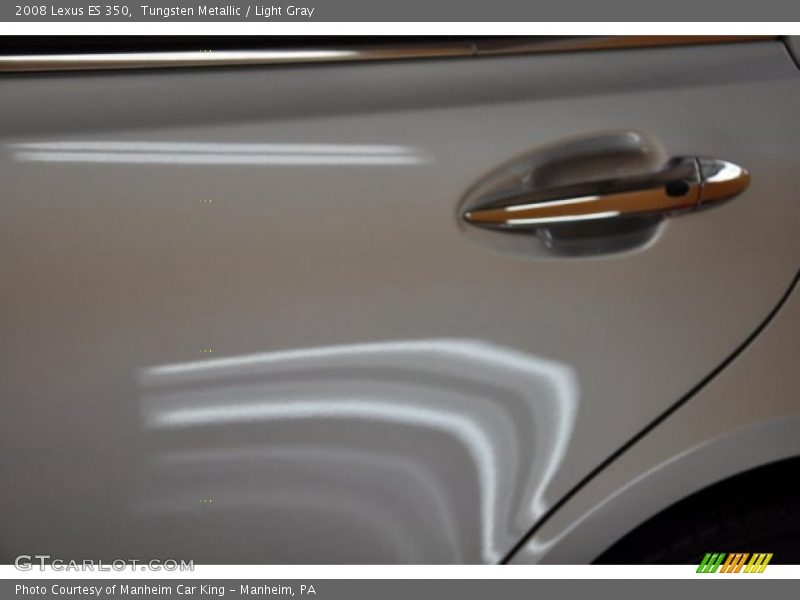 Tungsten Metallic / Light Gray 2008 Lexus ES 350