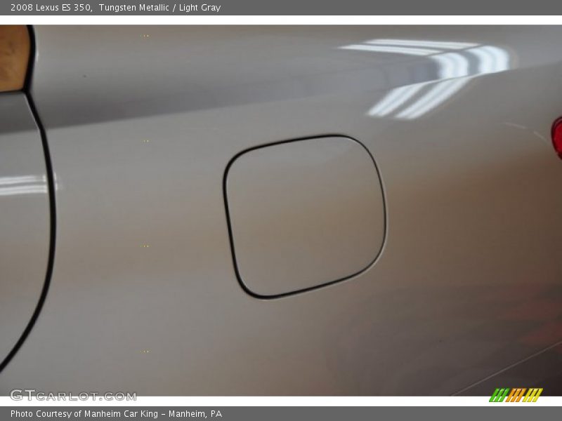 Tungsten Metallic / Light Gray 2008 Lexus ES 350
