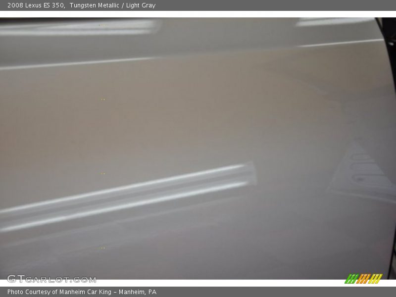 Tungsten Metallic / Light Gray 2008 Lexus ES 350