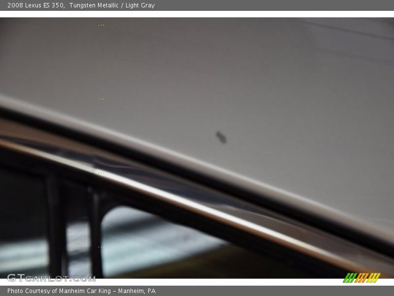Tungsten Metallic / Light Gray 2008 Lexus ES 350