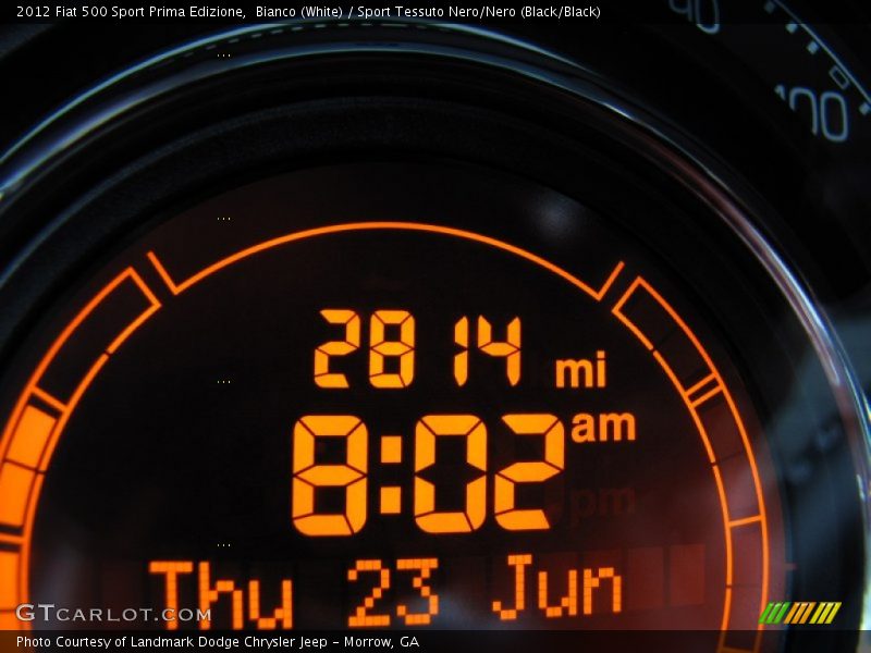  2012 500 Sport Prima Edizione Sport Prima Edizione Gauges