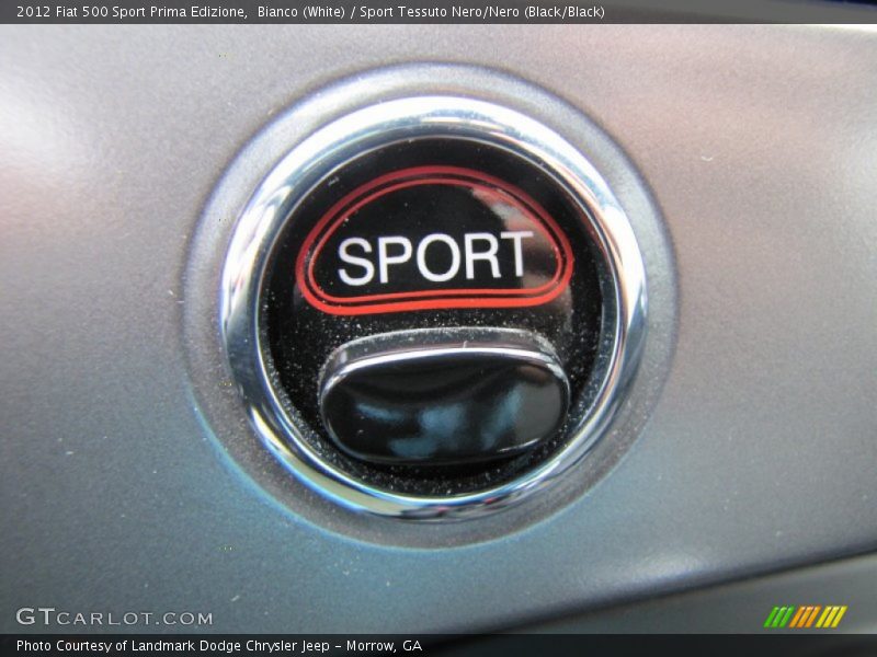 Controls of 2012 500 Sport Prima Edizione