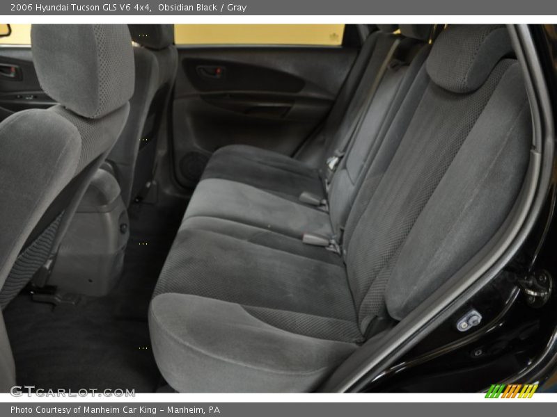 Obsidian Black / Gray 2006 Hyundai Tucson GLS V6 4x4