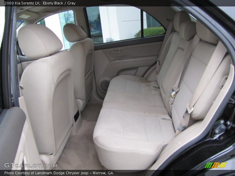  2009 Sorento LX Gray Interior