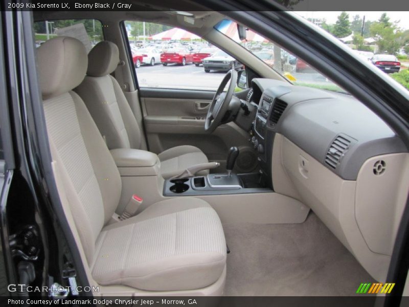  2009 Sorento LX Gray Interior