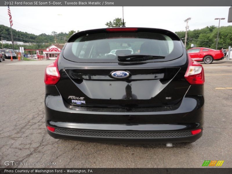Tuxedo Black Metallic / Stone 2012 Ford Focus SE Sport 5-Door
